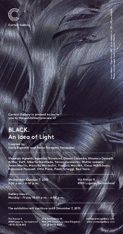 Black. An Idea of light
